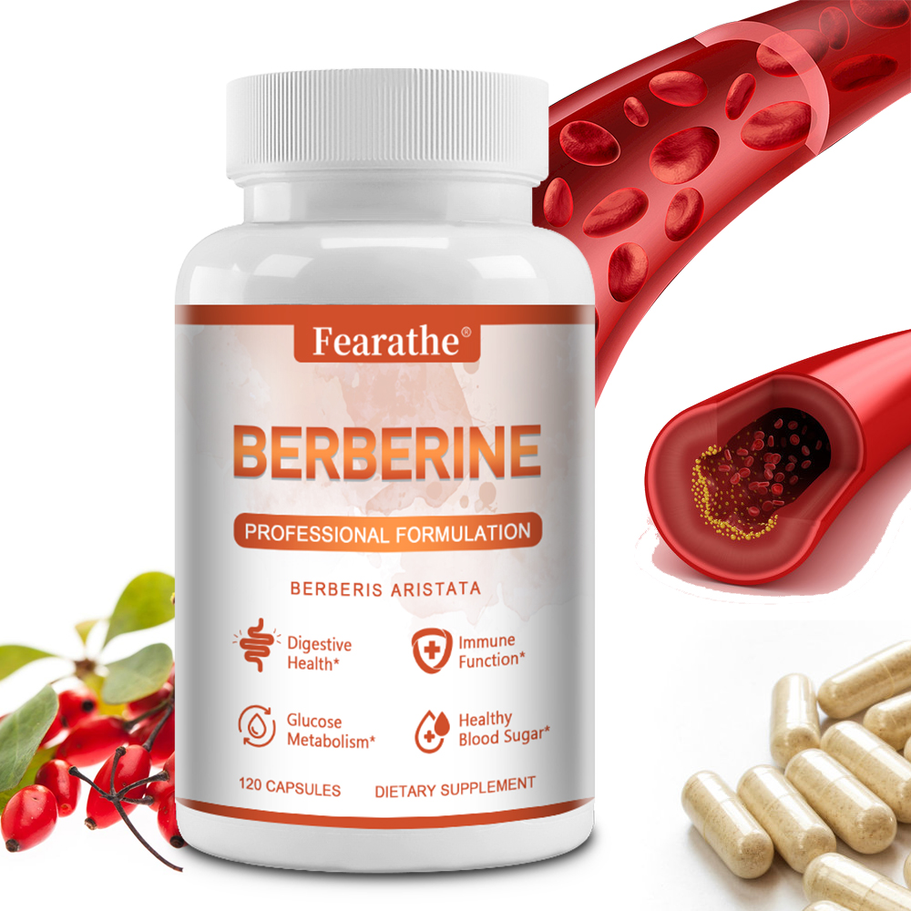 Berberine HCL Capsules 1200mg, - Berberine Hcl Capsule recension och pris