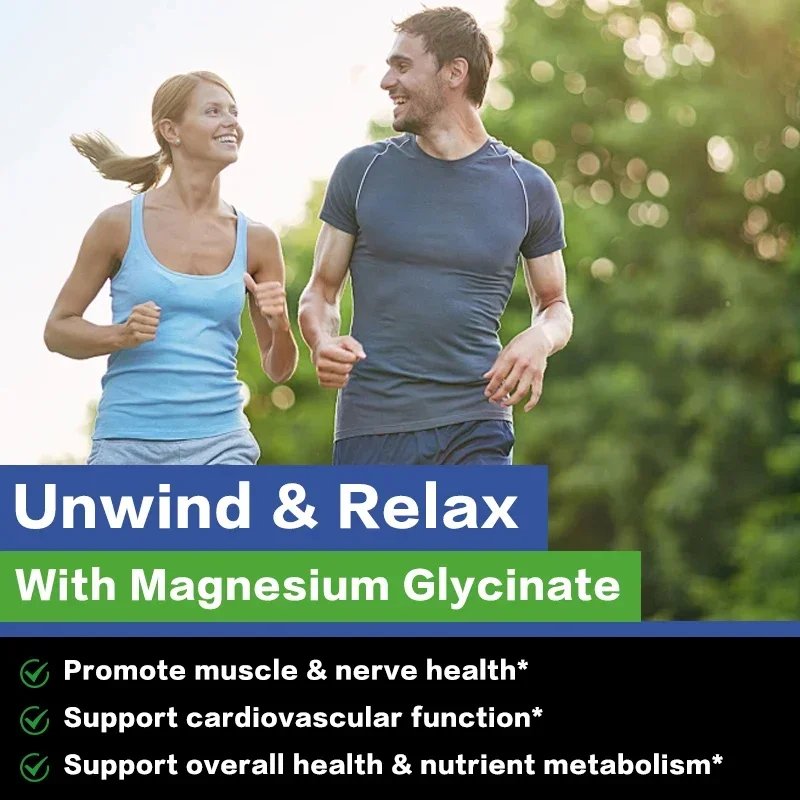 Magnesium Glycinate 500mg - Hi - Magnesium Glycinate Capsule recension och pris