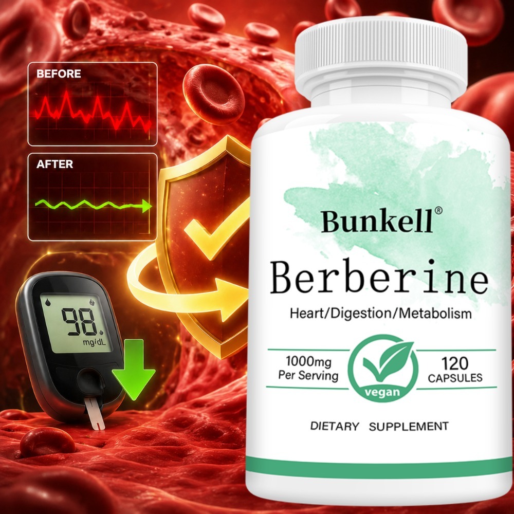 Berberine HCl Supplement 1000m - Berberine Hcl Capsule recension och pris