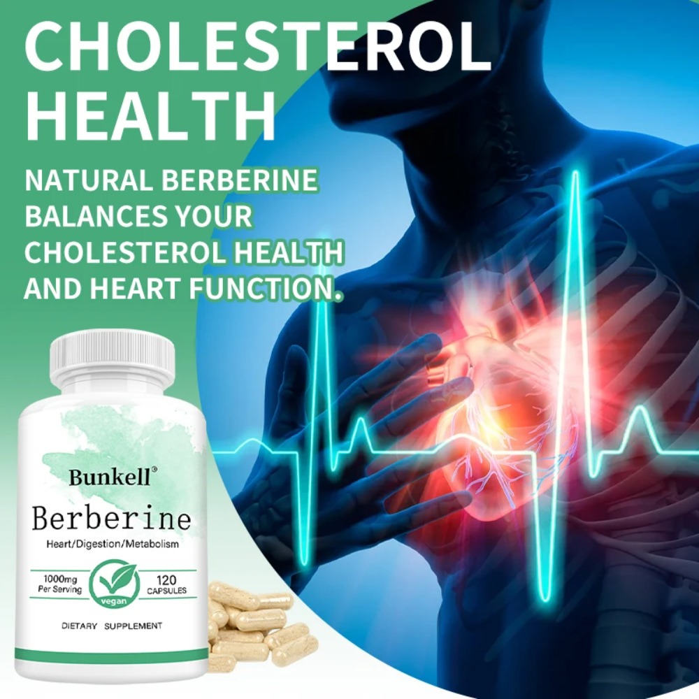 Berberine HCl Supplement 1000m - Berberine Hcl Capsule recension och pris