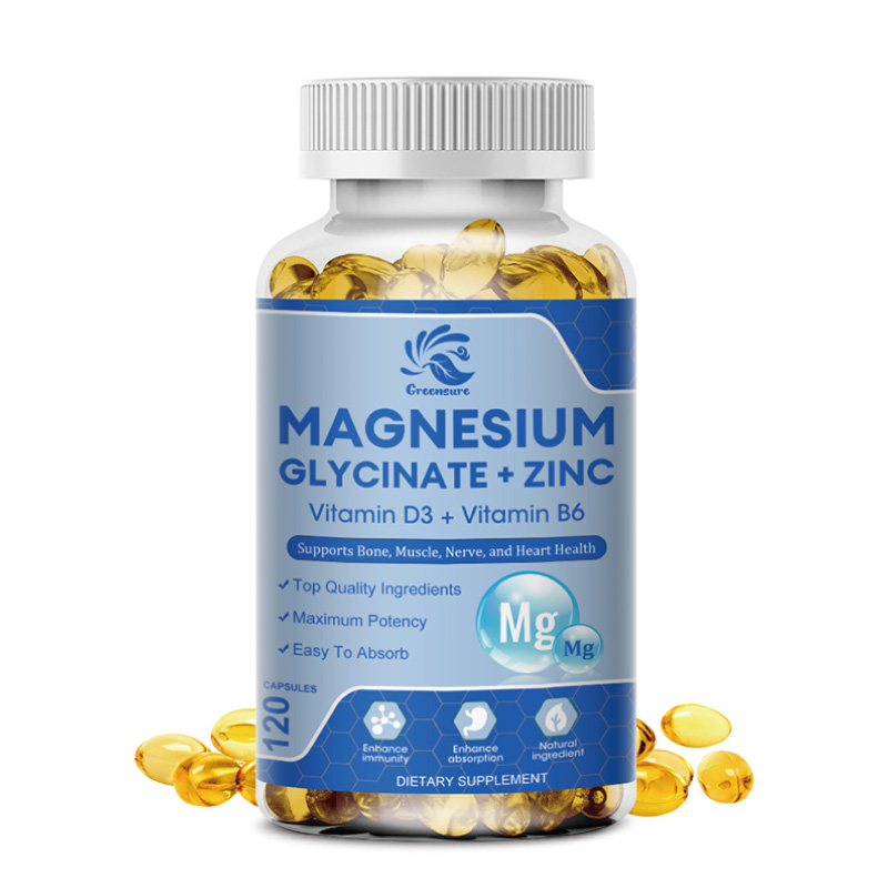 Magnesium Glycinate & Zinc 500 - Magnesium Glycinate Capsule recension och pris