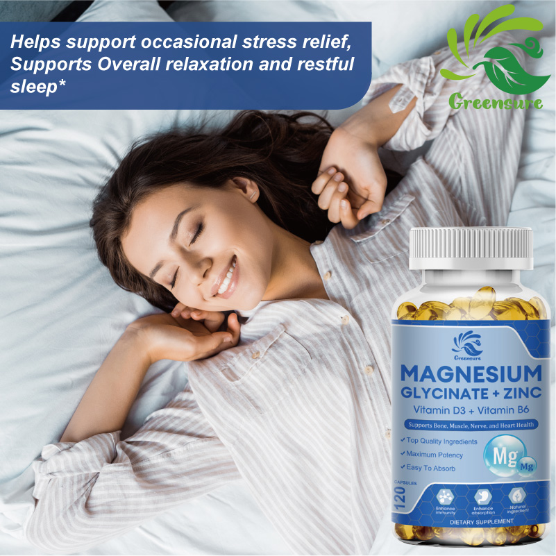 Magnesium Glycinate & Zinc 500 - Magnesium Glycinate Capsule recension och pris