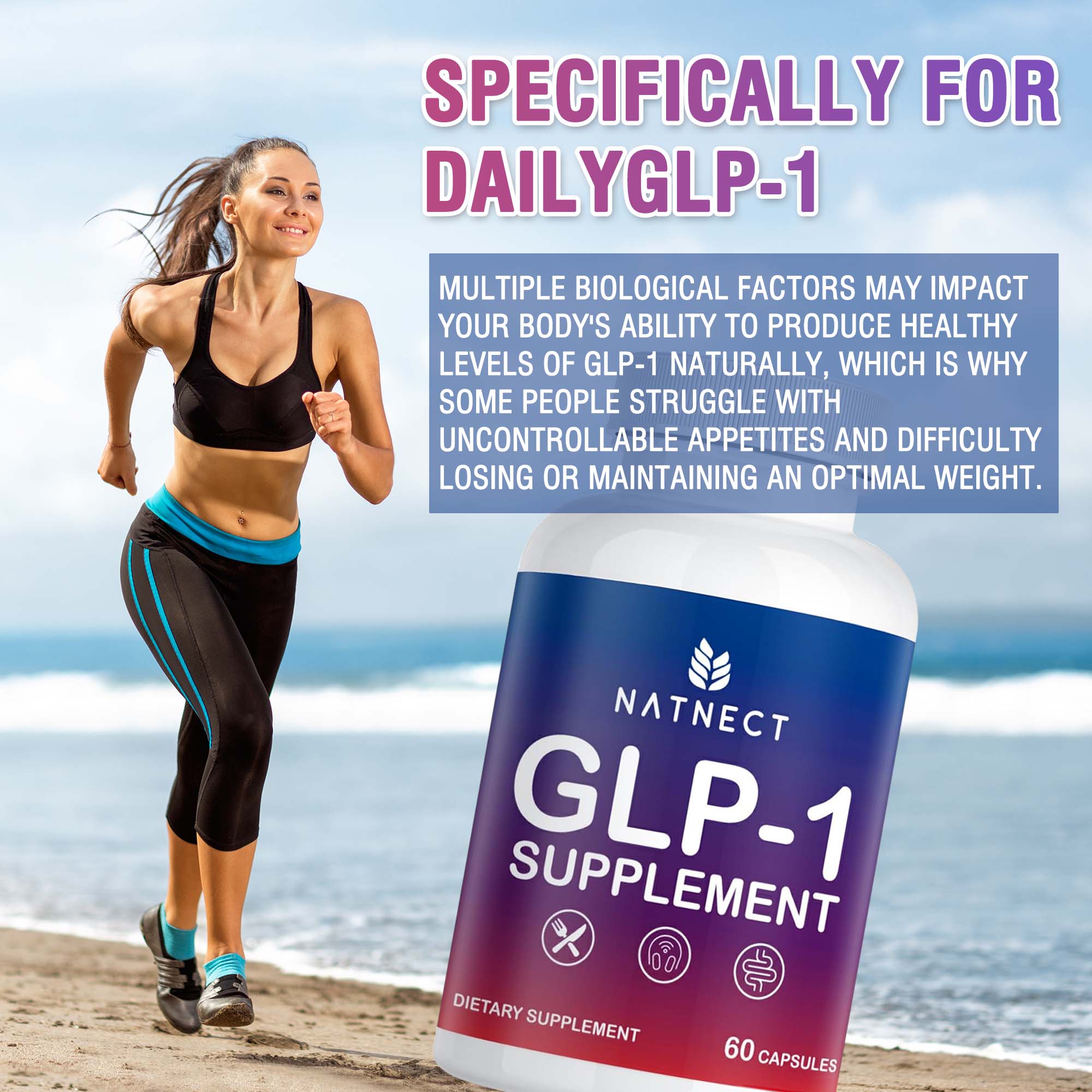 GLP-1 Supplement Capsules, Wei - Green Tea Extract Fat recension och pris