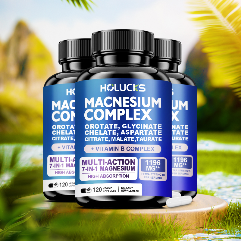 Magnesium Complex 1000mg Suppl - Magnesium Glycinate Capsule recension och pris