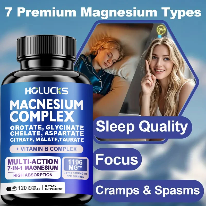 Magnesium Complex 1000mg Suppl - Magnesium Glycinate Capsule recension och pris