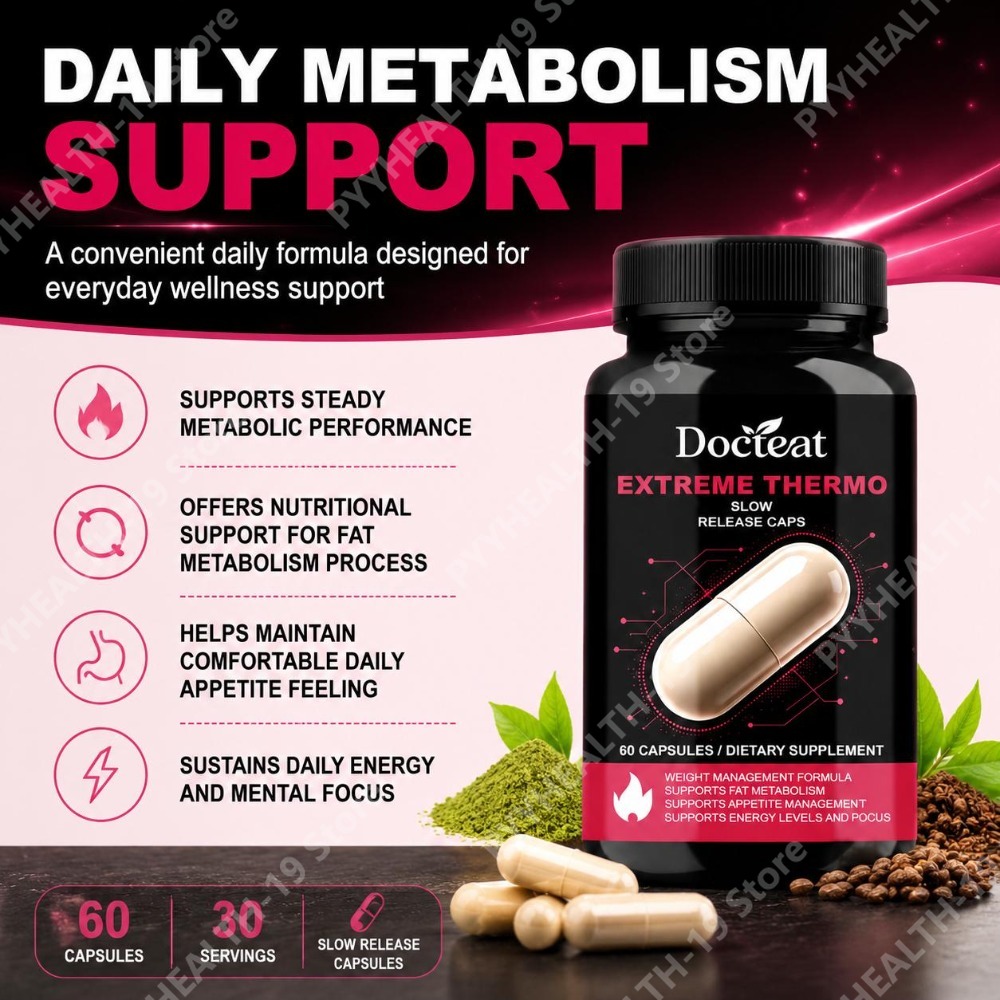 Docteat Extreme Thermo Slow Re - Green Tea Extract Fat recension och pris