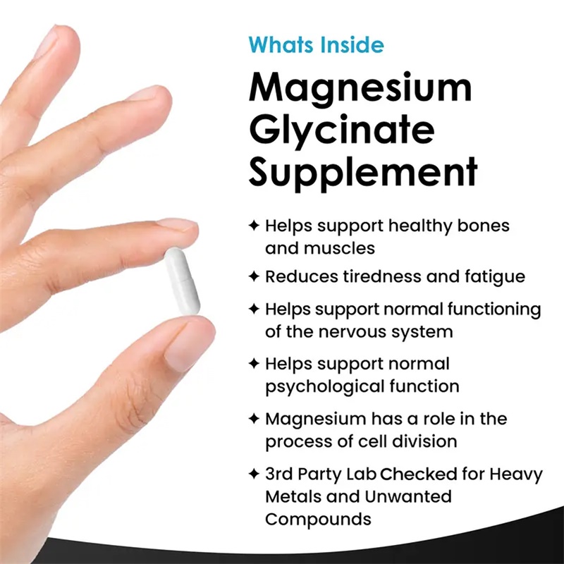 Magnesium Glycinate Capsules - - Magnesium Glycinate Capsule recension och pris