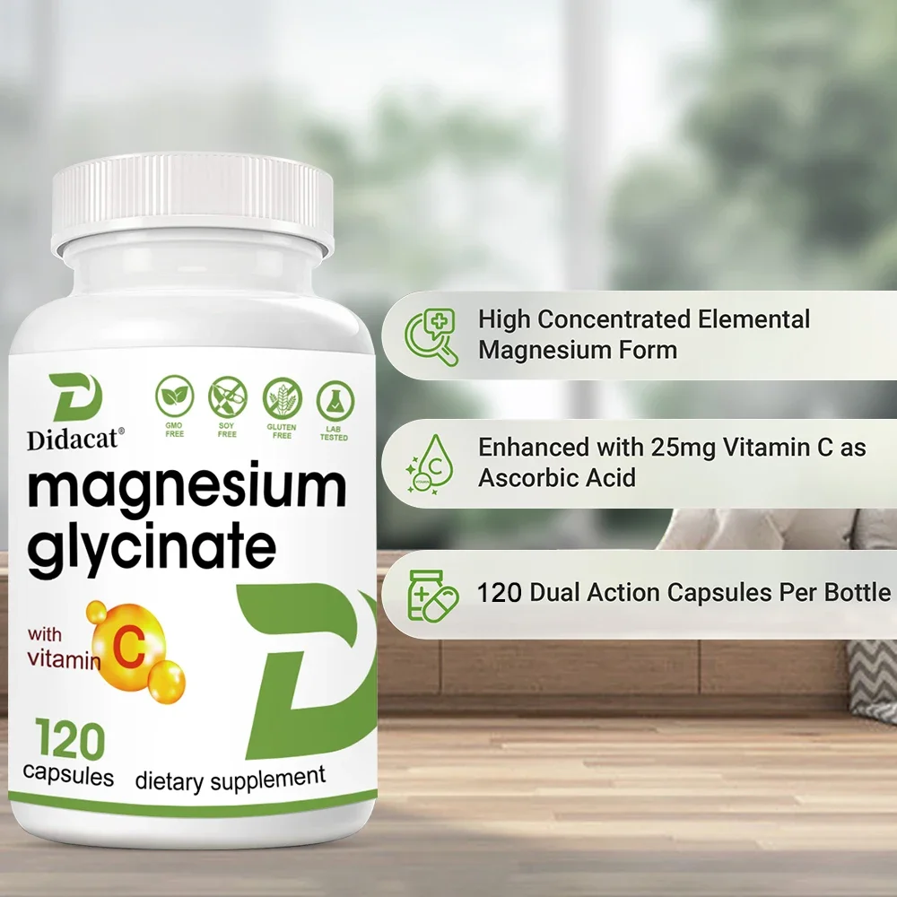 Magnesium Glycinate 1000 Mg, 1 - Magnesium Glycinate Capsule recension och pris