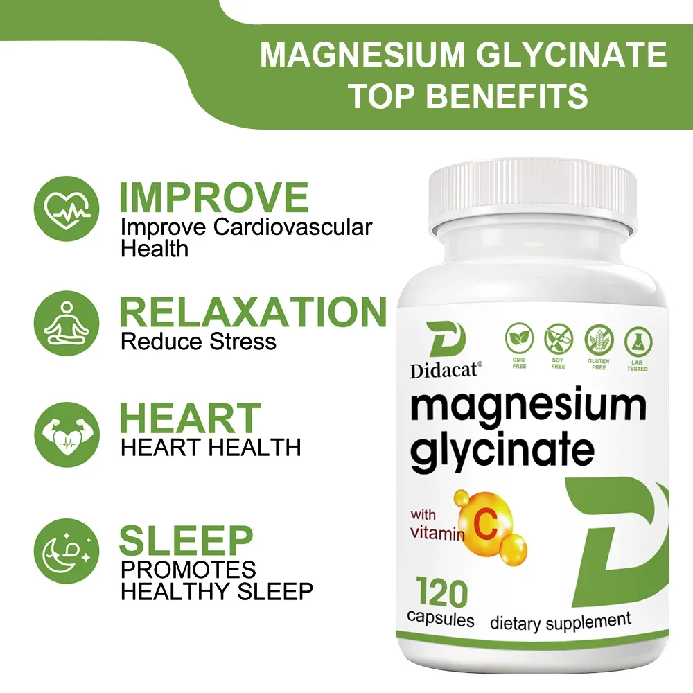 Magnesium Glycinate 1000 Mg, 1 - Magnesium Glycinate Capsule recension och pris